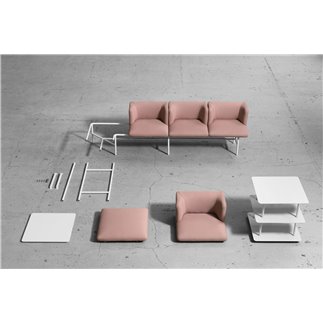 Modular waiting room seat - Agora | IsaProject