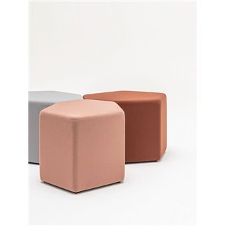 Coloured pouf waiting room - Bazalto | IsaProject