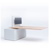 Height-adjustable multimedia workstation - Gravity