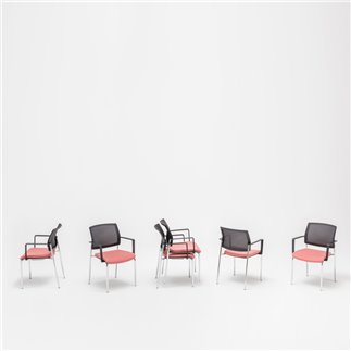 Stackable meeting chair - Gaya | ISA Project