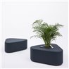 Waiting pouf with/without planter - Hana