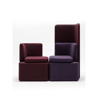 Modular waiting room armchair - Kaiva | ISA Project