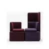 Modular waiting room armchair - Kaiva