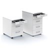 Office chest of drawers with storage compartment - Standard