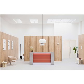 Single reception desk - Valde