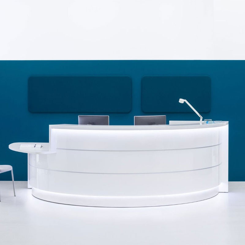 Reception Desk Office - Valde | Office Furniture | ISA Project