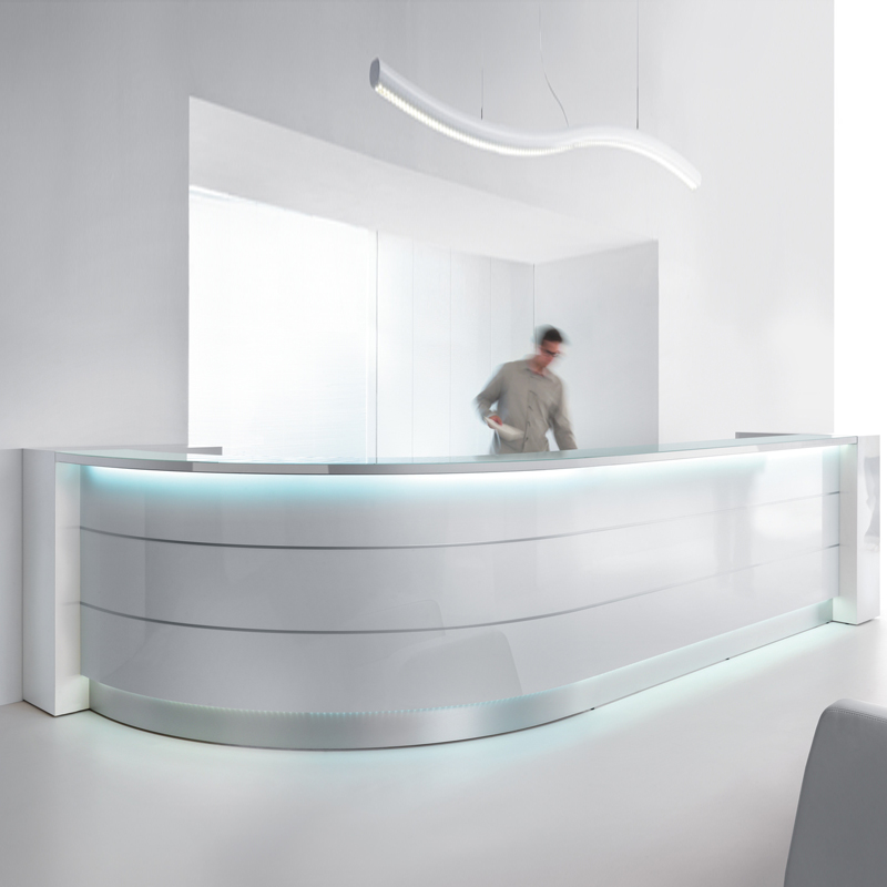 Reception Desk - Valde | Office Furniture | ISA Project