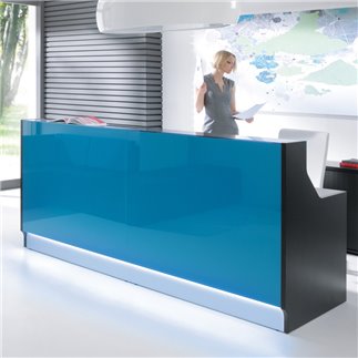 Reception Counter - Line | Office Furniture | ISA Project