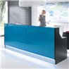 Reception counter W.165/245 cm - Line