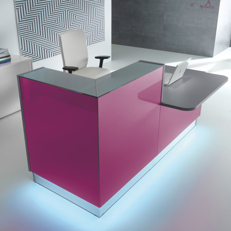 Reception Counter - Line | Online Office Furniture | ISA Project