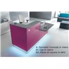 Bancone reception con desk - Linea