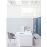 Bancone reception con desk - Linea