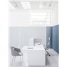 Bancone reception lineare con desk - Linea