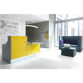 Reception Counter - Line | Office Furniture | ISA Project