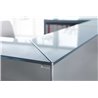 Linear reception desk with desk - Linea