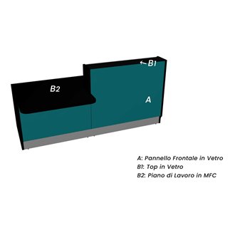 Reception Counter - Line | Office Furniture | ISA Project