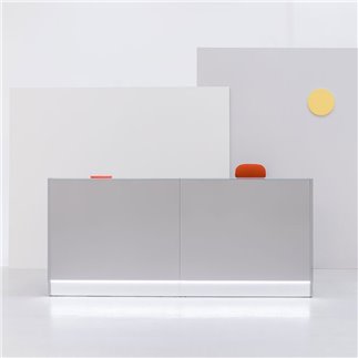 Reception Counter - Line | Office Furniture | ISA Project