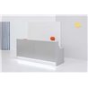 Rectangular reception desk - Linea