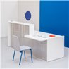 Bancone reception con desk basso - Wave