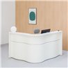 Corner reception desk - Wave