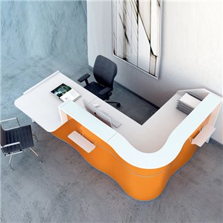 Reception Desk - Wave | Office Furniture | ISA Project