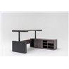 Directional desk with adjustable height - Mito