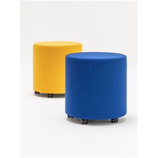 Pouf covered with or without wheels - Mix | saProject