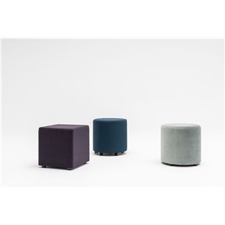 Pouf rivestito con o senza ruote - Mix | IsaProject