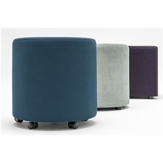 Pouf rivestito con o senza ruote - Mix | IsaProject