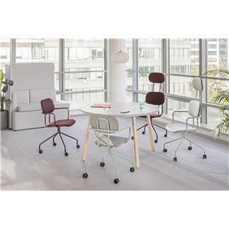 Round Meeting Table - Ogy A | Office Furniture | ISA Project