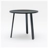 Small meeting table with metal legs - Ogy A