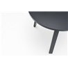 Small meeting table with metal legs - Ogy A