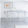 High office table with metal legs - Ogi