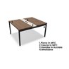 Rectangular meeting table - Ogy Y