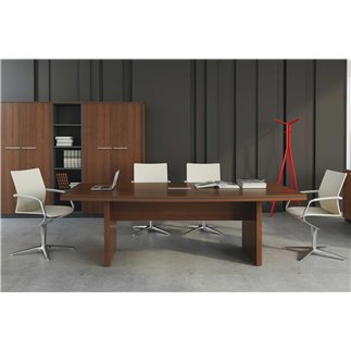 Rounded rectangular meeting table - Status