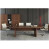 Rounded rectangular meeting table - Status