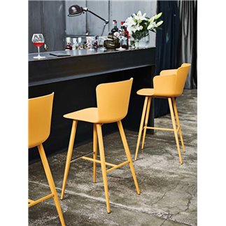 Sgabello colorato Alto - Calla | Midj