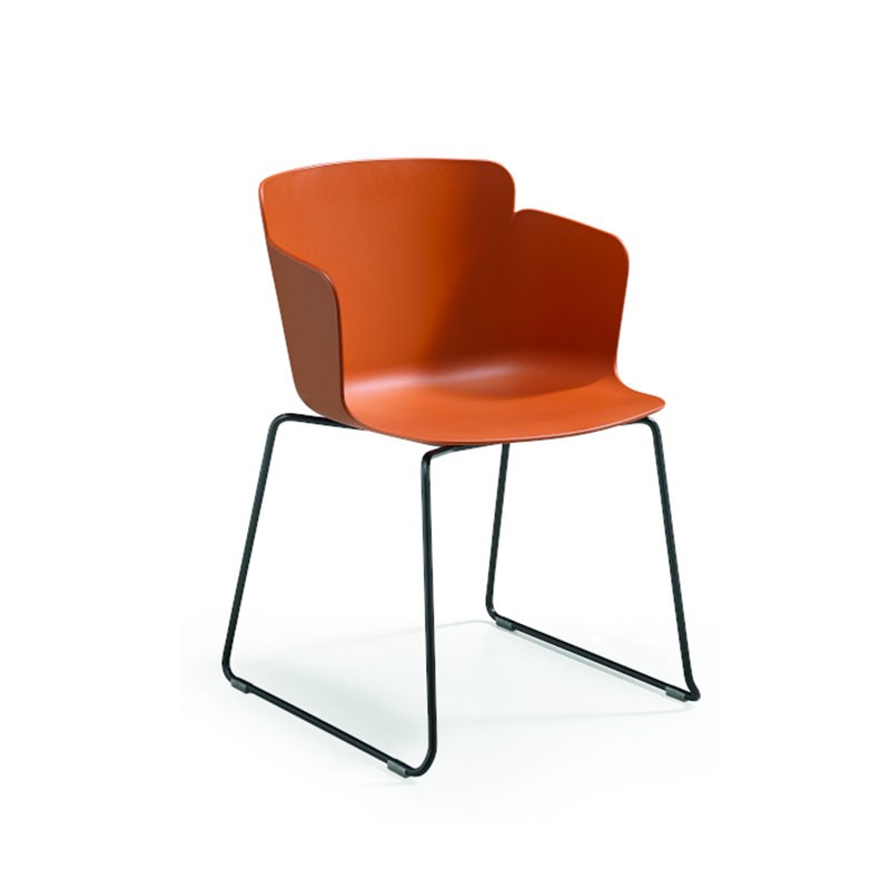 Sled chair for outdoor use - Calla | Midj