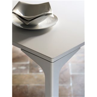 Square steel table - Armando