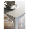 Square steel table - Armando