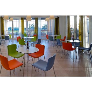 Steel bar table - Break | Midj