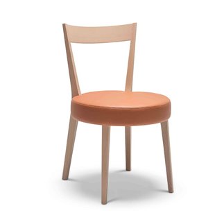 Design Wooden Chair with Velvet Cushion Seat - Odeon | ISA Project