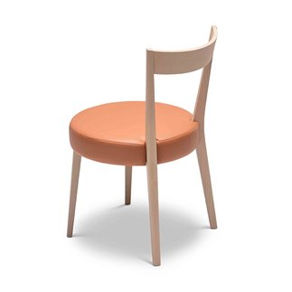 Design Wooden Chair with Velvet Cushion Seat - Odeon | ISA Project