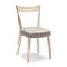 Design Wooden Chair with Velvet Cushion Seat - Odeon