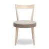 Design Wooden Chair with Velvet Cushion Seat - Odeon