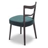 Restaurant Wood Chair Upholstered in Eco-Leather - Eden