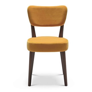 Restaurant Chair with Velvet Cushion Seat - Capitol Soft | Origins 1971