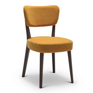 Restaurant Chair with Velvet Cushion Seat - Capitol Soft | Origins 1971