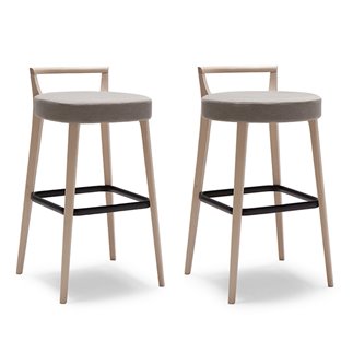 Design Bar Stool with Cushion Seat - Metro | Origins 1971