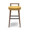 Design Bar Stool with Cushion Seat - Metro